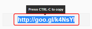 Google url shortener2